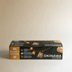 Medan Solar Bamboo String Light Rechargeable 315" Long