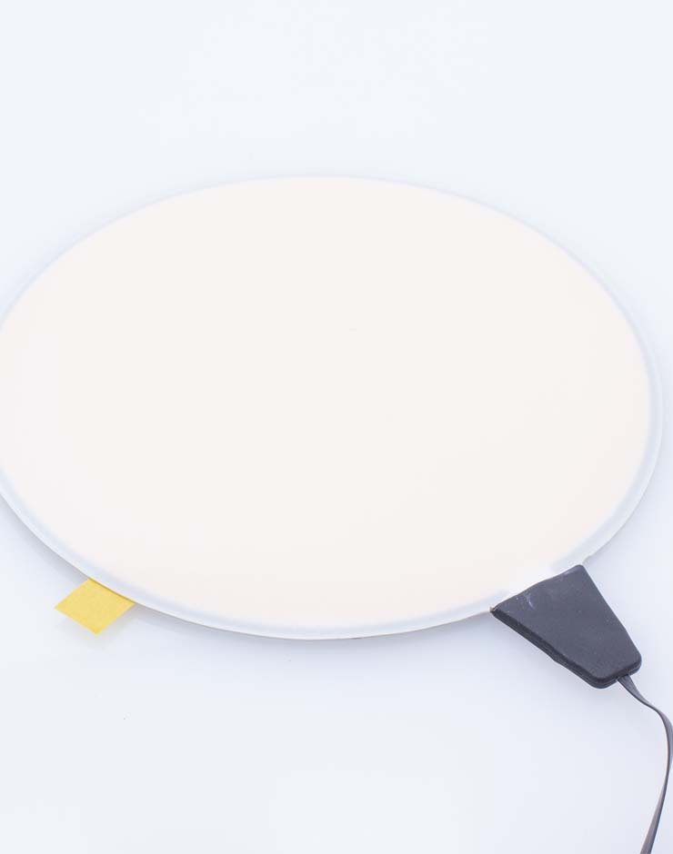 10cm Round EL Panel For Dashboard Gauges - Electroluminescent Light (Multiple Colors)