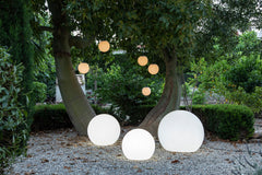 Blitar 20" Solar & Rechargeable Powered Integrated LED Color Changing Outdoor Light