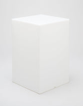 Solok 21" Illuminated Cube - Multi-Functional Stool, ambient light or landscape light. USB Rechargeable.