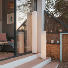 Kediri 63'' 160 Integrated LED Rechargeable Battery Floor Lamp rgbw