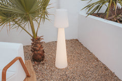 Sorong 43'' 110 Battery Powered Integrated LED Color Changing Outdoor Floor Lamp