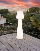 Sorong 43'' 110 Battery Powered Integrated LED Color Changing Outdoor Floor Lamp