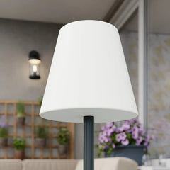 Sorong Slim Cordless LED Outdoor Table Lamp Anthracite 13"
