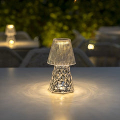 Sorong 8'' 20 Lux Battery Powered Integrated LED Outdoor Table Lamp