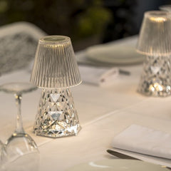 Sorong 8'' 20 Lux Battery Powered Integrated LED Outdoor Table Lamp