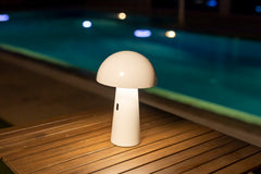 Malang Cordless LED Outdoor Table Lamp 10"