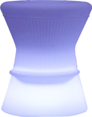 Cirebon Patio Polyethylene Illuminated Bar Stool