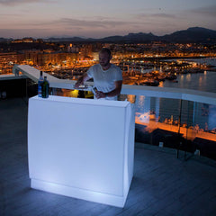 Madiun Outdoor Illuminated Bar Cabinet UL Listed