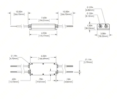 Auralux 12-36V Outdoor Grade DMX Decoder (IP67)