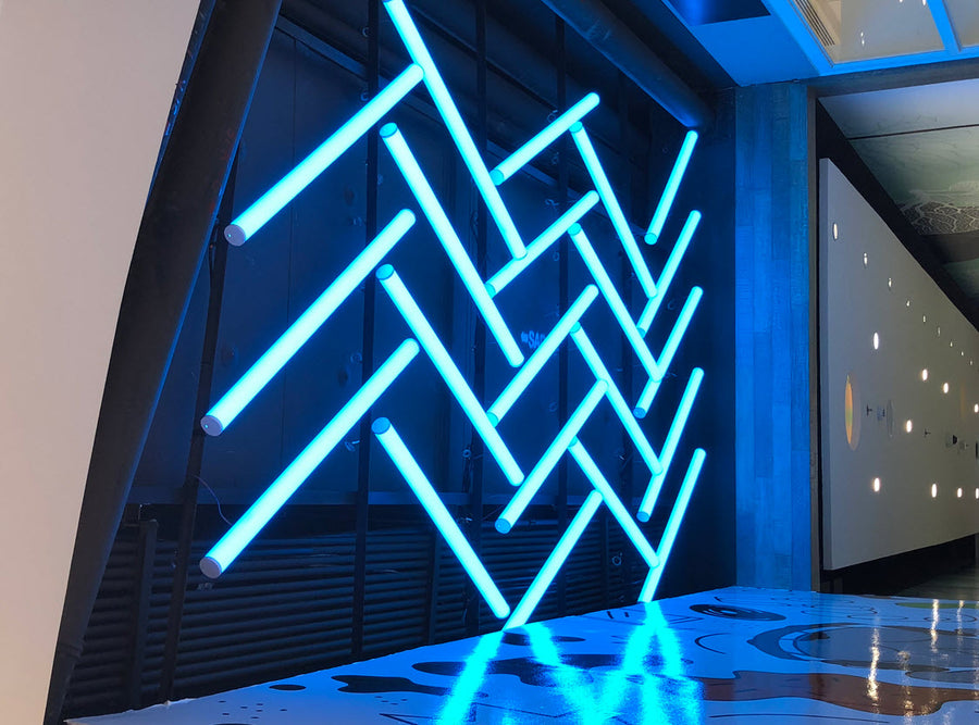 Wavelux LED Hanging Tube Light Kit - 60mm (2.36") Dia 270°