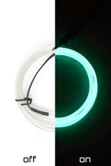 Ellumiglow Aqua EL Wire (By The Foot)