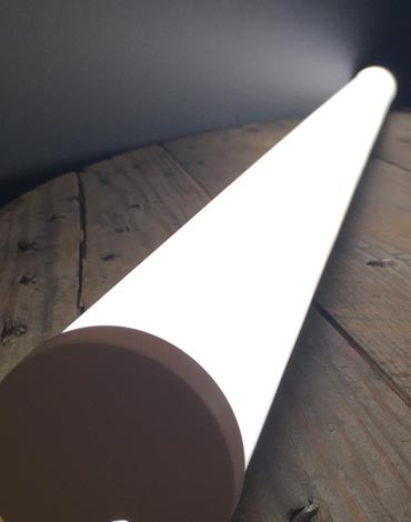 Wavelux LED Hanging Tube Light Kit - 60mm (2.36") Dia 270°