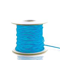 Ellumiglow Bawdy Blue EL Wire turned on