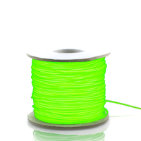 Ellumiglow Magnetic Green EL Wire ON