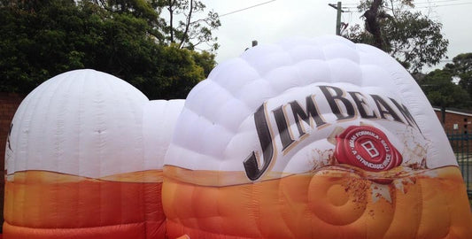 Inflatable Domes Make Superior Pop-up Advertising