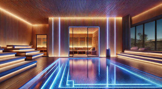 Lighting Saunas and Pools Just Got Easier with Pixel-Free LED Solutions