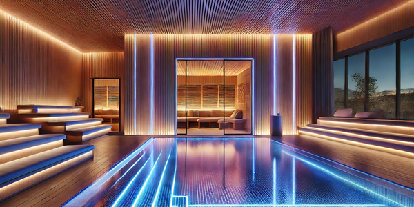 Lighting Saunas and Pools Just Got Easier with Pixel-Free LED Solutions