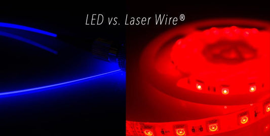 The History and Differences Between LED Strip Lighting And Laser Wire®