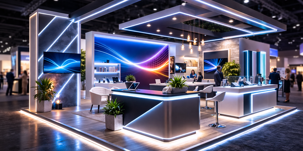 Integrating Pixel-Free LED into Trade Show Booth Designs