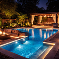 How Pixel-Free LED Enhances Poolside & Patio Spaces