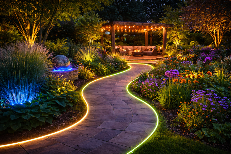 Outdoor Lighting Ideas with TruEL Wire