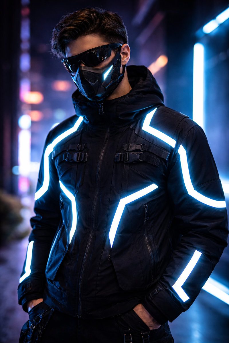 How to Use VynEL in Techwear and Cyberpunk Fashion