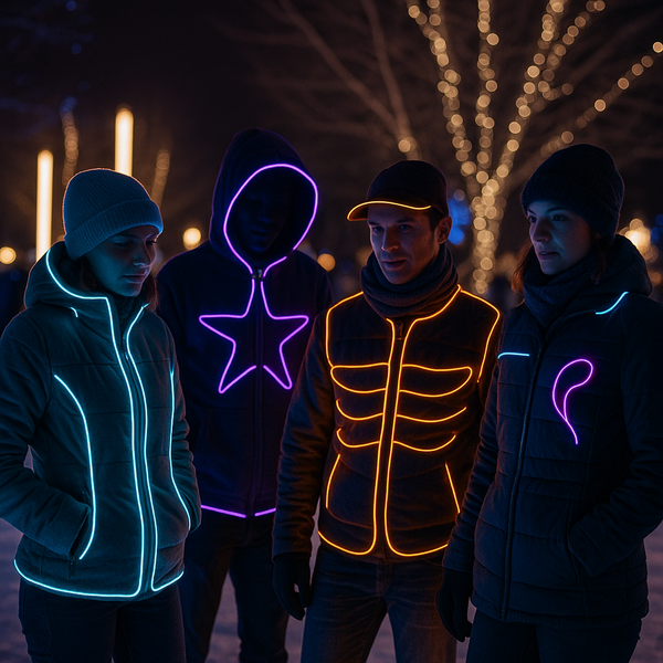 EL Wire Projects for Winter Events & Festivals