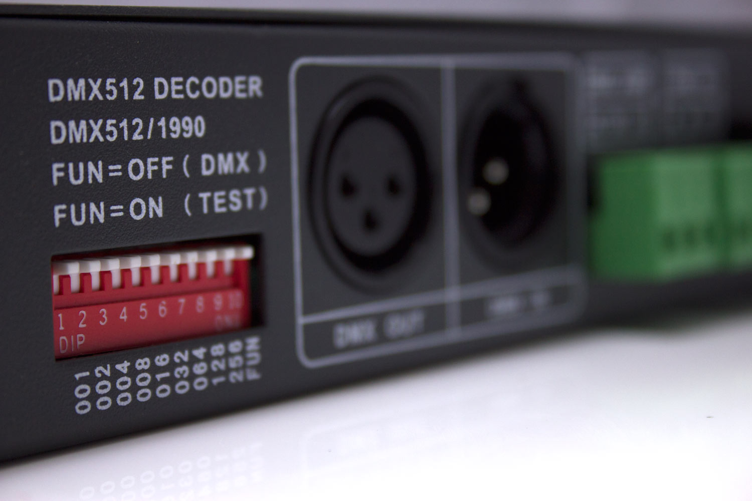 24 Channel LED DMX Decoder - DMX DIP Switch