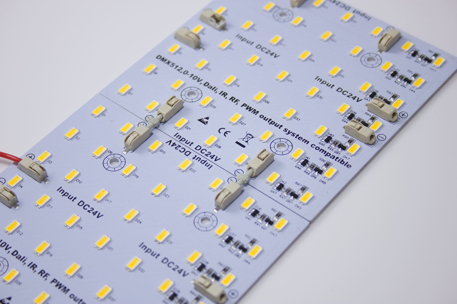 24V 5630 Constant Current LED Matrix 100mm square - Linked