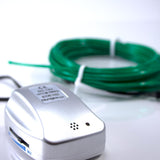 Portable 25 foot Sound Activated EL Wire Kit  - ON
