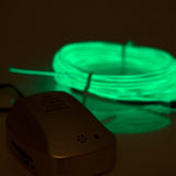 Portable 25 foot Sound Activated EL Wire Kit  - OFF