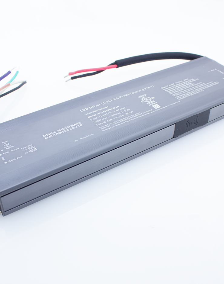 Wavelux 48V Constant Voltage 300W DALI-2 DT8 CCT&Push-Dim LED Driver