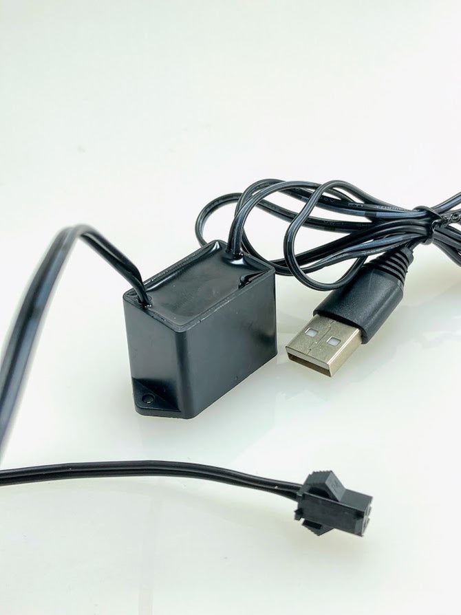 DC12V adattatore di alimentazione Driver Controller Inverter per (piccolo 1-5M/grande 1-10M) El Wire luce elettroluminescente, da cc a ca 34 DC12V adattatore di alimentazione Driver Controller Inverter per (piccolo 1-5M/grande 1-10M) El Wire luce elettroluminescente, da cc a ca 34