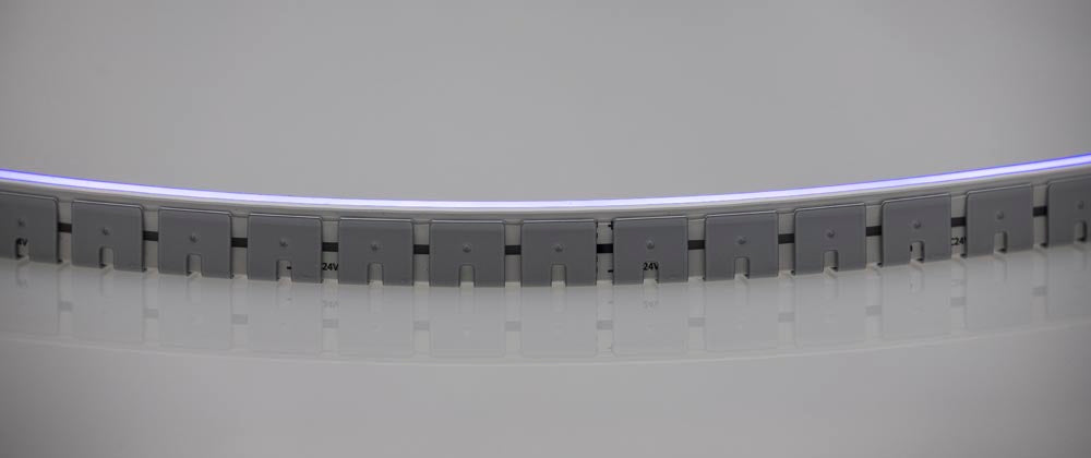 Pixel-Free LED Trim Flexible Mounting Channel