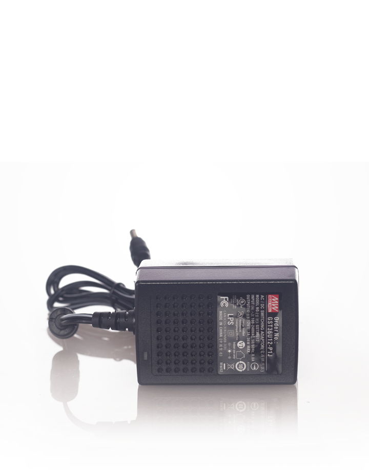 Meanwell 12V 36W Power Supply Front