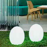 Blitar 16" Globe Shaped Wired LED Outdoor Landscape Light
