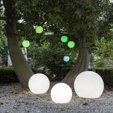 Blitar 31" Solar & Rechargeable Powered Integrated LED Color Changing Outdoor Light, Ellumiglow