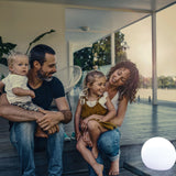 Blitar 12" Solar Powered Integrated LED Color Changing Outdoor Pool Floating Light