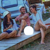 Blitar 12" Solar Powered Integrated LED Color Changing Outdoor Pool Floating Light