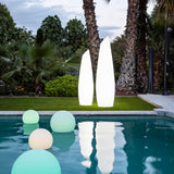 Blitar 12" Solar Powered Integrated LED Color Changing Outdoor Pool Floating Light
