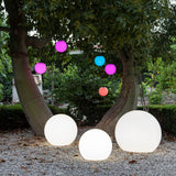 Blitar 20" Solar & Rechargeable Powered Integrated LED Color Changing Outdoor Light