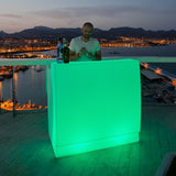 Madiun Outdoor Illuminated Bar Cabinet UL Listed, Ellumiglow