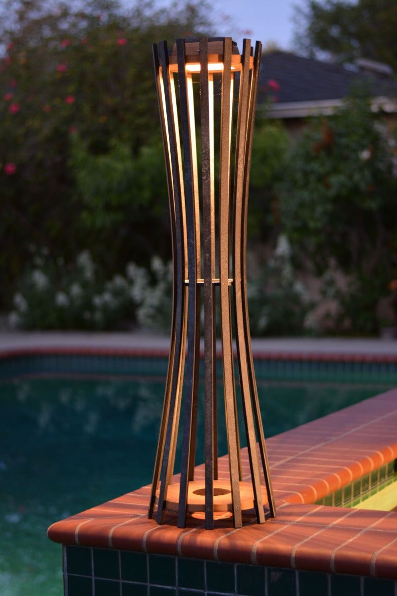 Corsetta Solar LED Floor Lamp