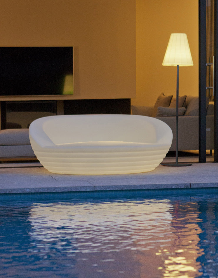 Bali Daybed Solar LED Furniture (RGB + WHITE)