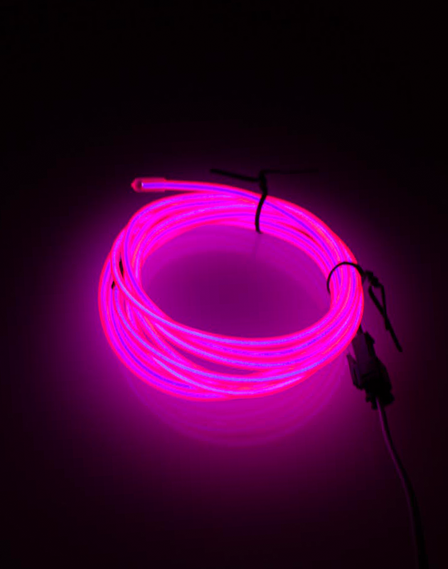 Ellumiglow Brilliant Pink EL Wire - Custom Length