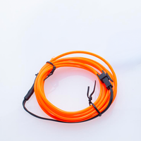Ellumiglow Charged Orange EL Wire - Custom Length