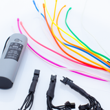 NEW EL Wire Color Evaluation Kit 11 COLORS!