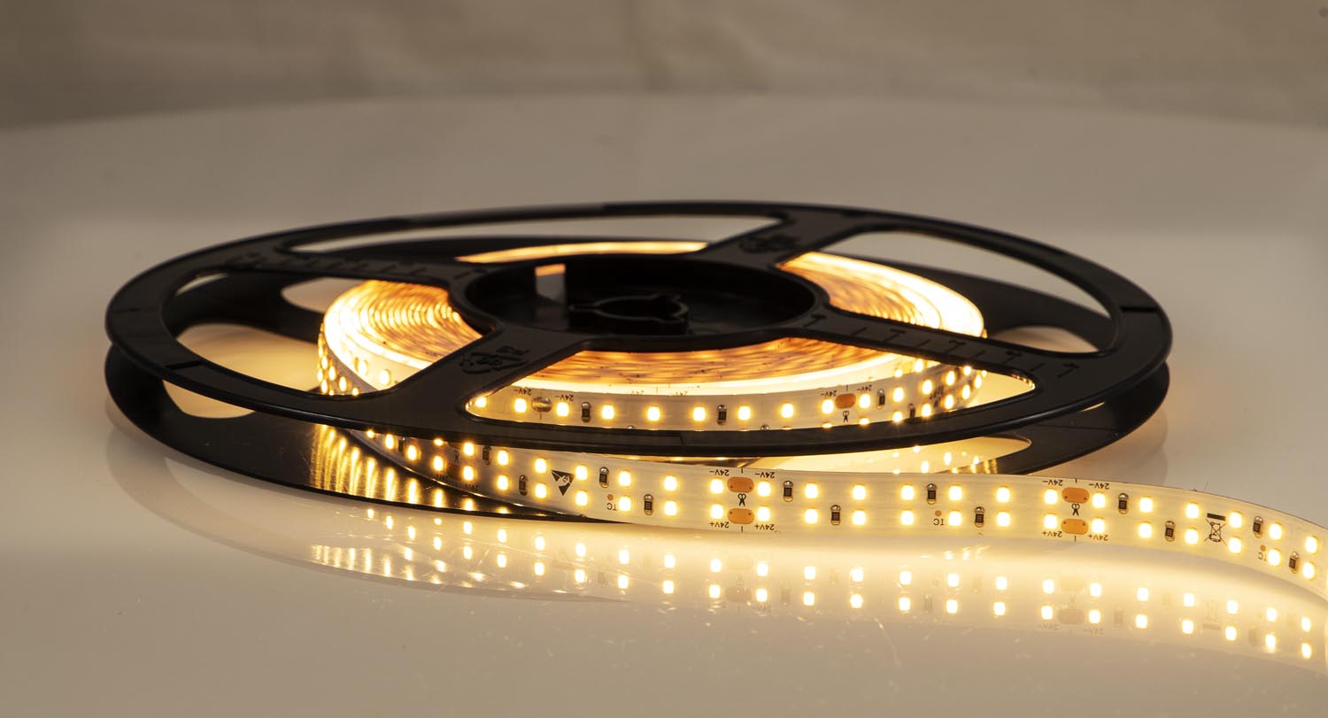 Wavelux 24V Fine Density Dual Row Micro LED Strip Light