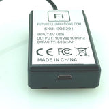 Sonic Rechargeable Battery Pack Inverter (Powers Up To 15ft EL Wire or 30sqin VynEL)